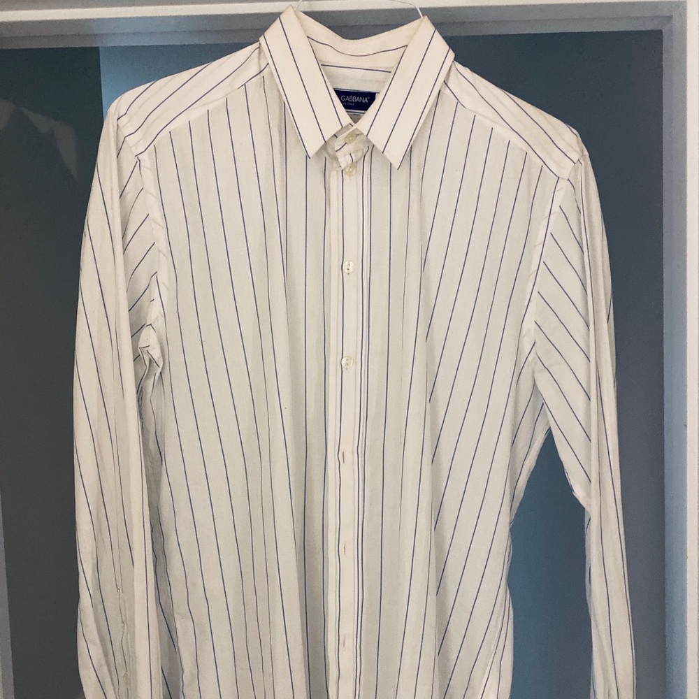Dolce and Gabbana Gold dress shirt.